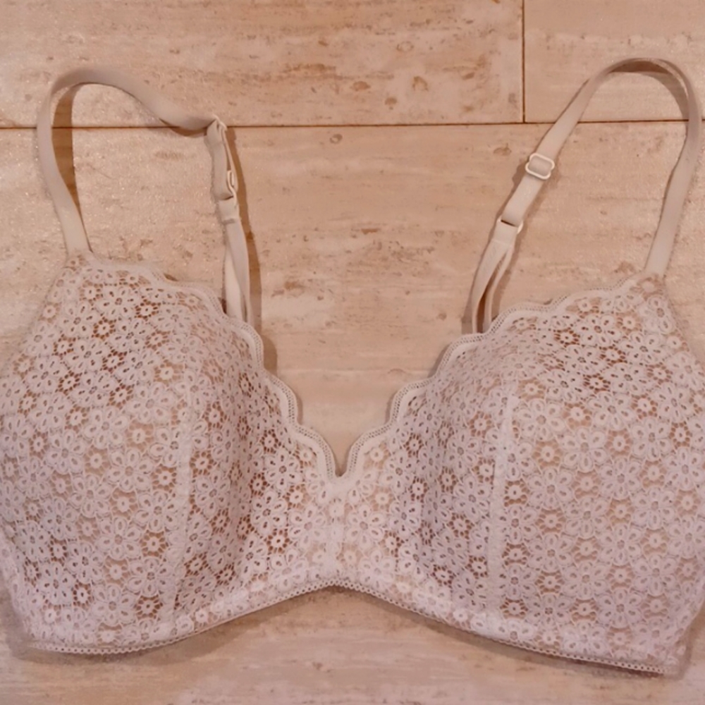 Aerie Floral Lace Bra